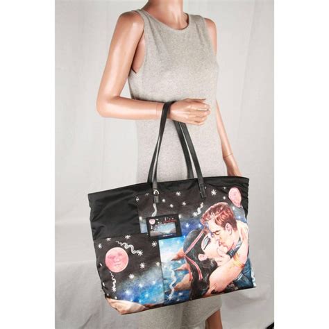 prada impossible true love bag|Prada Impossible True Love Tote Printed Tessuto Large .